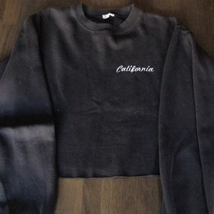Brandy Melville cropped sweatshirt